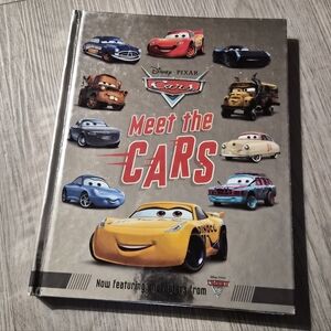 Disney Cars Book with Colorful Characters